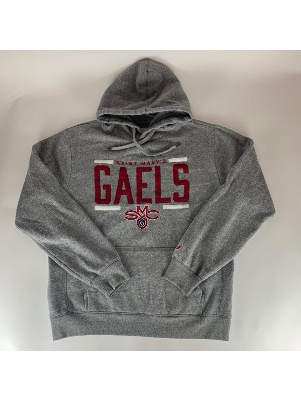 Saint Marys Gaels NCAA Gray League Pullover Hoodie Mens Large